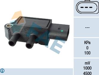 FAE 16115 - Датчик, давление выхлопных газов abcparts.ee