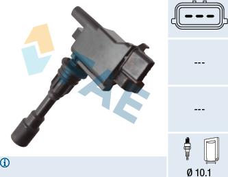 FAE 80467 - Катушка зажигания abcparts.ee