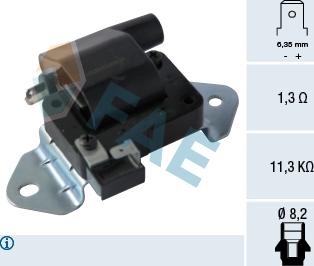 FAE 80319 - Катушка зажигания abcparts.ee