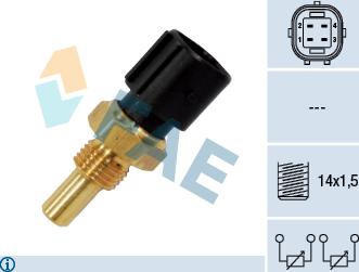 FAE 33860 - Датчик температуры ОЖ, охлаждающей жидкости abcparts.ee