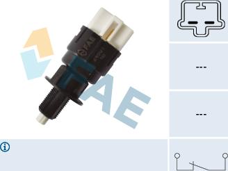 FAE 24601 - Выключатель стоп сигнала / сцепления abcparts.ee