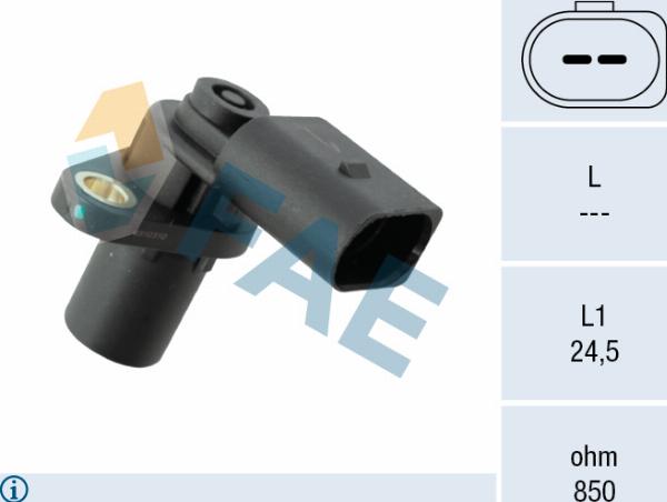 FAE 79476 - Датчик положения Коленвала, RPM abcparts.ee