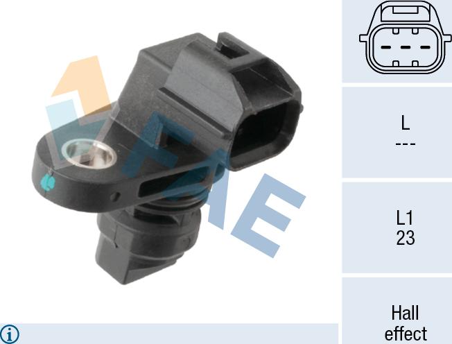 FAE 79514 - Датчик положения Распредвала abcparts.ee