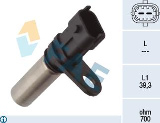 FAE 79517 - Датчик положения Коленвала, RPM abcparts.ee