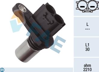 FAE 79529 - Датчик положения Коленвала, RPM abcparts.ee