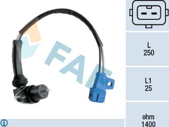 FAE 79080 - Датчик положения Коленвала, RPM abcparts.ee