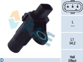 FAE 79346 - Датчик положения Коленвала, RPM abcparts.ee