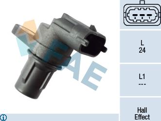 FAE 79386 - Датчик положения Распредвала abcparts.ee