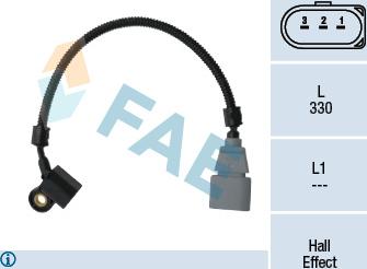 FAE 79331 - Датчик положения Распредвала abcparts.ee