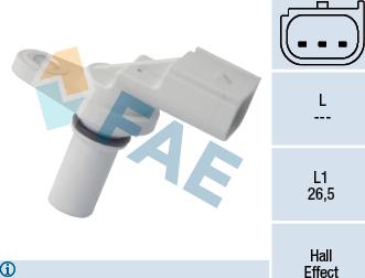 FAE 79246 - Датчик положения Распредвала abcparts.ee