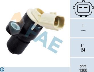 FAE 79258 - Датчик положения Коленвала, RPM abcparts.ee