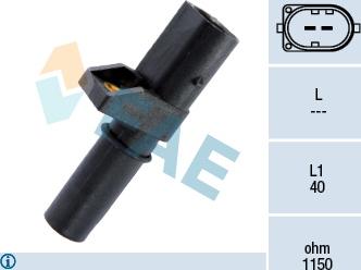 FAE 79201 - Датчик положения Коленвала, RPM abcparts.ee