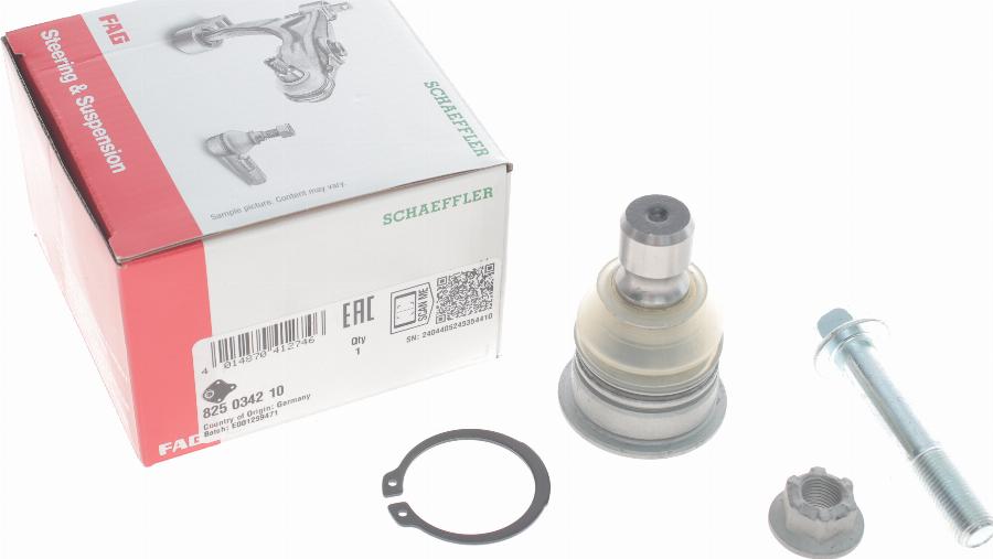 FAG 825 0342 10 - Шаровая опора abcparts.ee