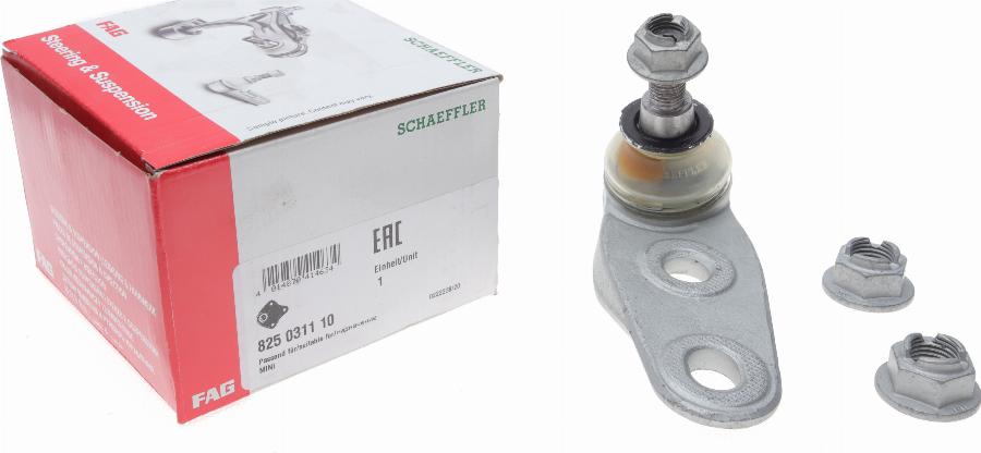 FAG 825 0311 10 - Шаровая опора abcparts.ee