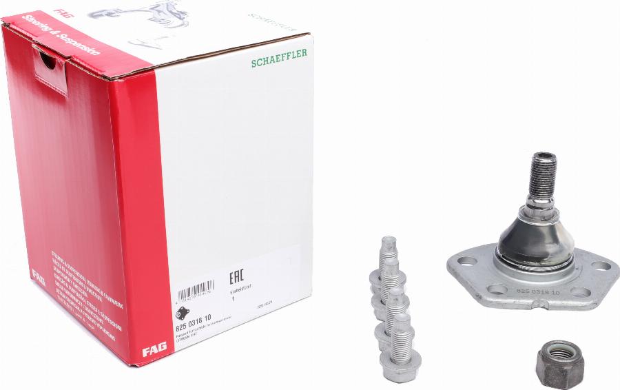 FAG 825 0318 10 - Шаровая опора abcparts.ee