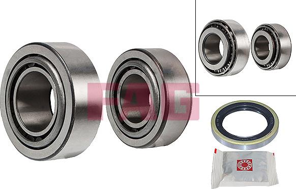 FAG 713 6908 80 - Комплект подшипника, ступицы колеса abcparts.ee