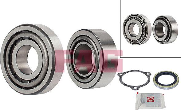 FAG 713 6903 80 - Комплект подшипника, ступицы колеса abcparts.ee
