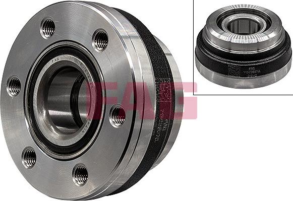 FAG 713 6980 70 - Комплект подшипника, ступицы колеса abcparts.ee