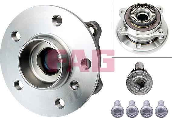 FAG 713 6498 00 - Комплект подшипника, ступицы колеса abcparts.ee