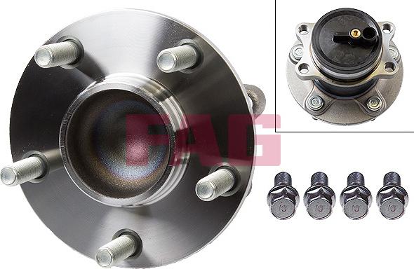 FAG 713 6506 20 - Комплект подшипника, ступицы колеса abcparts.ee