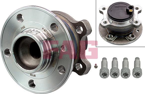 FAG 713 6604 70 - Комплект подшипника, ступицы колеса abcparts.ee