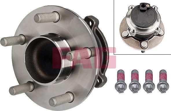 FAG 713 6605 20 - Комплект подшипника, ступицы колеса abcparts.ee