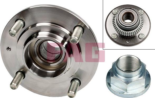 FAG 713 6194 20 - Комплект подшипника, ступицы колеса abcparts.ee