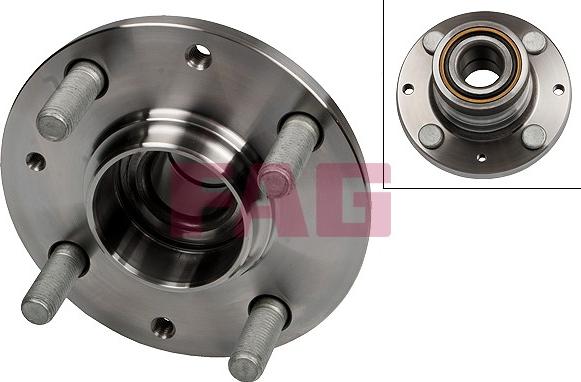 FAG 713 6191 60 - Комплект подшипника, ступицы колеса abcparts.ee