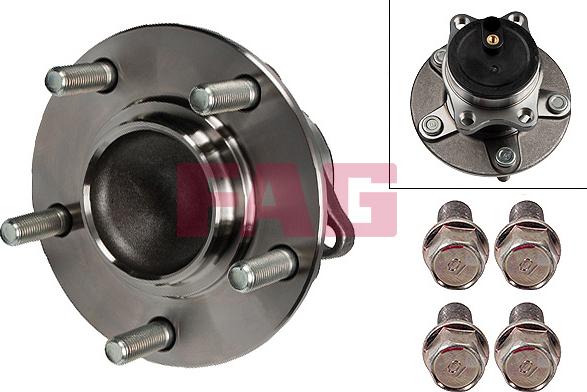 FAG 713 6198 70 - Комплект подшипника, ступицы колеса abcparts.ee