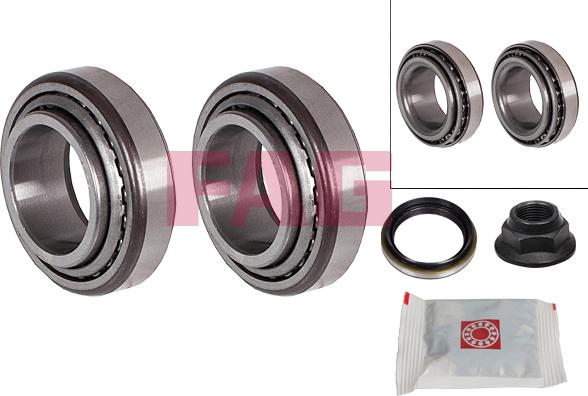 FAG 713 6192 50 - Комплект подшипника, ступицы колеса abcparts.ee