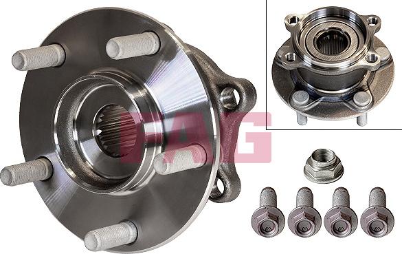 FAG 713 6159 60 - Комплект подшипника, ступицы колеса abcparts.ee