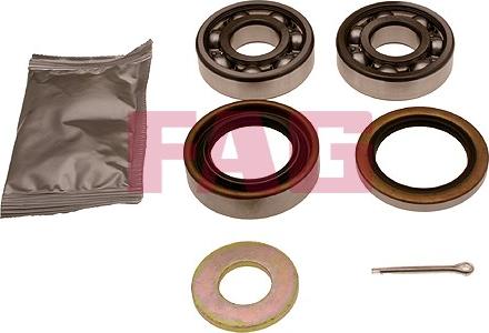 FAG 713 6160 10 - Комплект подшипника, ступицы колеса abcparts.ee