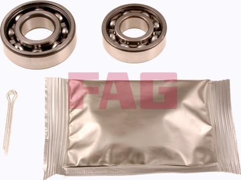 FAG 713 6162 00 - Комплект подшипника, ступицы колеса abcparts.ee