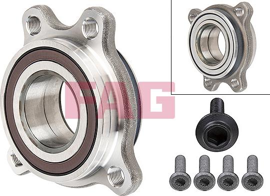 FAG 713 6111 40 - Комплект подшипника, ступицы колеса abcparts.ee