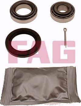 FAG 713 6172 10 - Комплект подшипника, ступицы колеса abcparts.ee