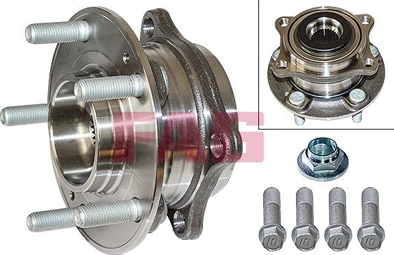 FAG 713 6269 50 - Комплект подшипника, ступицы колеса abcparts.ee