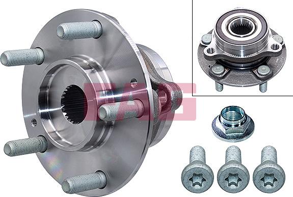 FAG 713 6269 30 - Комплект подшипника, ступицы колеса abcparts.ee