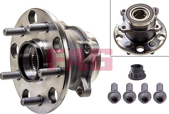 FAG 713 6215 50 - Комплект подшипника, ступицы колеса abcparts.ee