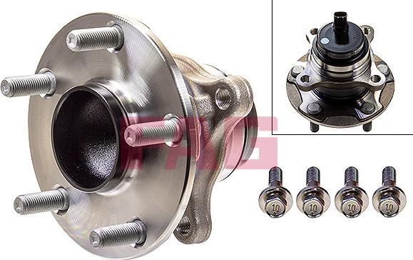 FAG 713 6215 60 - Комплект подшипника, ступицы колеса abcparts.ee