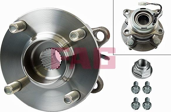 FAG 713 6236 80 - Комплект подшипника, ступицы колеса abcparts.ee