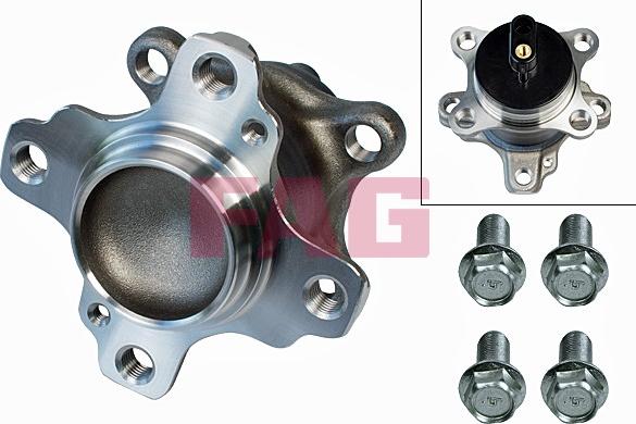 FAG 713 6237 10 - Комплект подшипника, ступицы колеса abcparts.ee