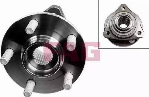 FAG 713 6700 90 - Ступица колеса, поворотный кулак abcparts.ee