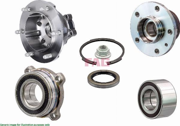 FAG 713 1092 10 - Подшипник ступицы колеса abcparts.ee