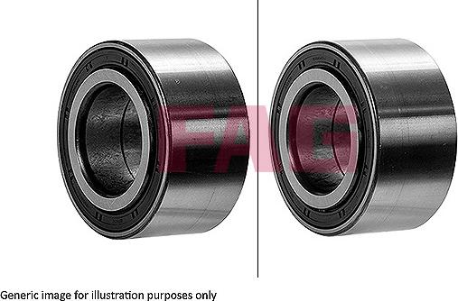 FAG 713 1886 10 - Подшипник ступицы колеса abcparts.ee