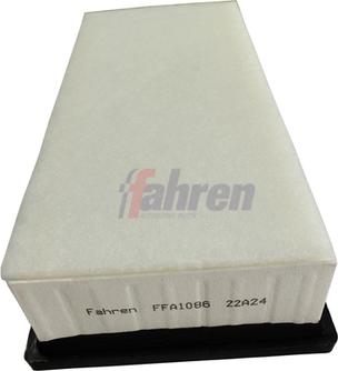 Fahren FFA1086 - Воздушный фильтр двигателя abcparts.ee