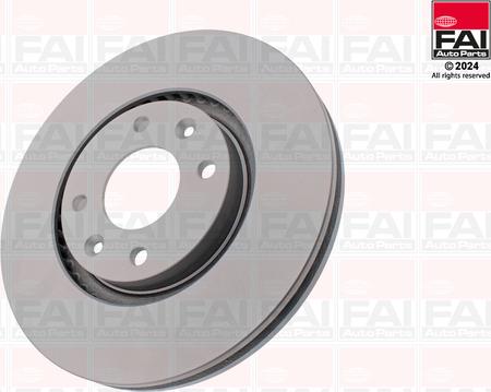 FAI AutoParts BD106 - Тормозной диск abcparts.ee
