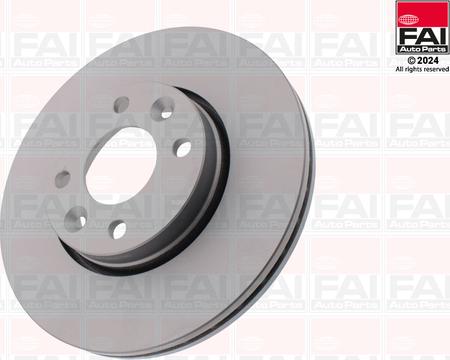 FAI AutoParts BD118 - Тормозной диск abcparts.ee