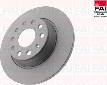 FAI AutoParts BD120 - Тормозной диск abcparts.ee