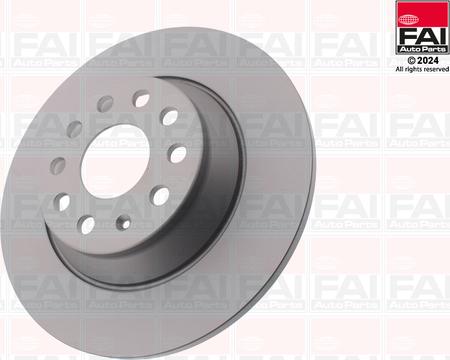 FAI AutoParts BD123 - Тормозной диск abcparts.ee