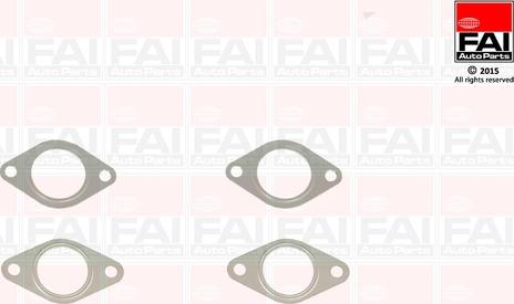 FAI AutoParts EM1854 - Комплект прокладок, выпускной коллектор abcparts.ee